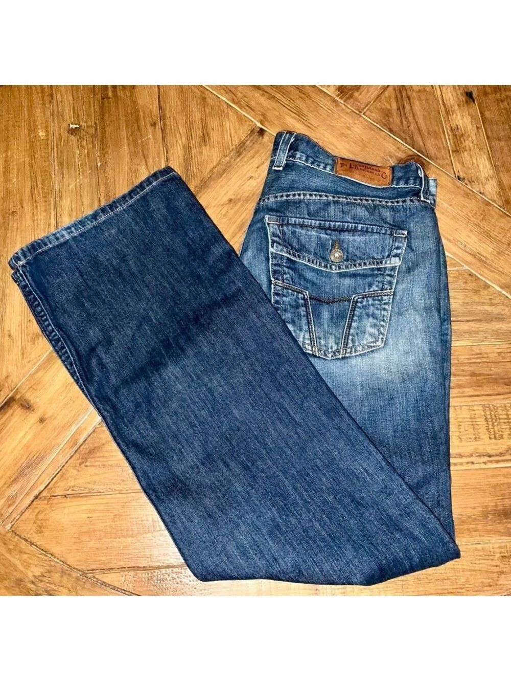Lucky Brand Men’s Jeans - size 36 - Flapper Slim Bootleg - very nice /button fly